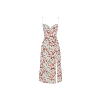 HOUSE OF CB Slip Dress Women's Rose Print