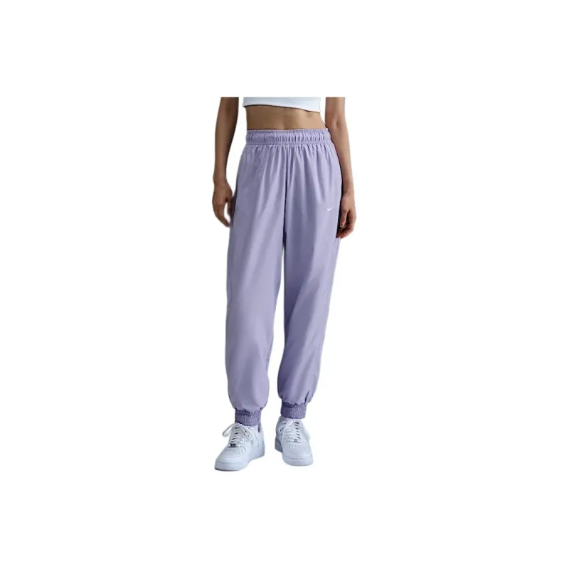 Nike Knitted Sweatpants Women's Light Purple-0