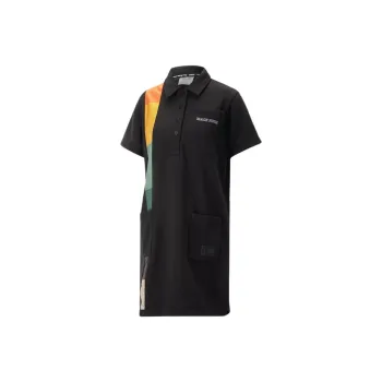 PUMA Black Fives X PUMA Work It Short Sleeved Dresses Women's Black