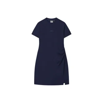 FILA SS25 Short Sleeved Dresses Women's Deep Silent Blue DB