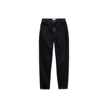 FRAME High-waisted Tapered-leg Jeans