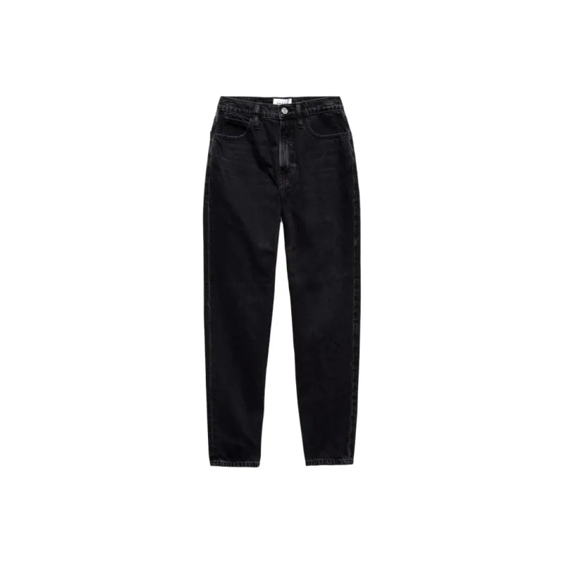 FRAME High-waisted Tapered-leg Jeans-0
