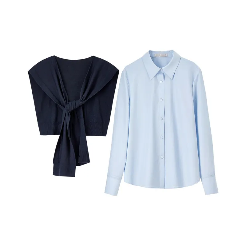 SENTUBILA Shirt Matching Set Women's-5