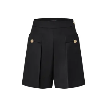 LOUIS VUITTON SS25 Casual Shorts Women's Black