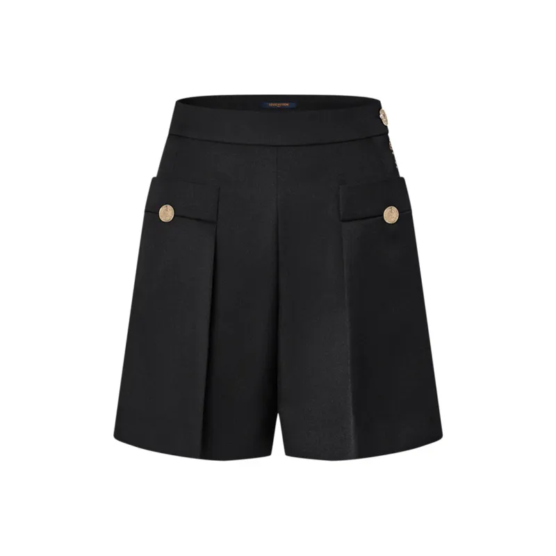 LOUIS VUITTON Gabardine Pocket Shorts-0