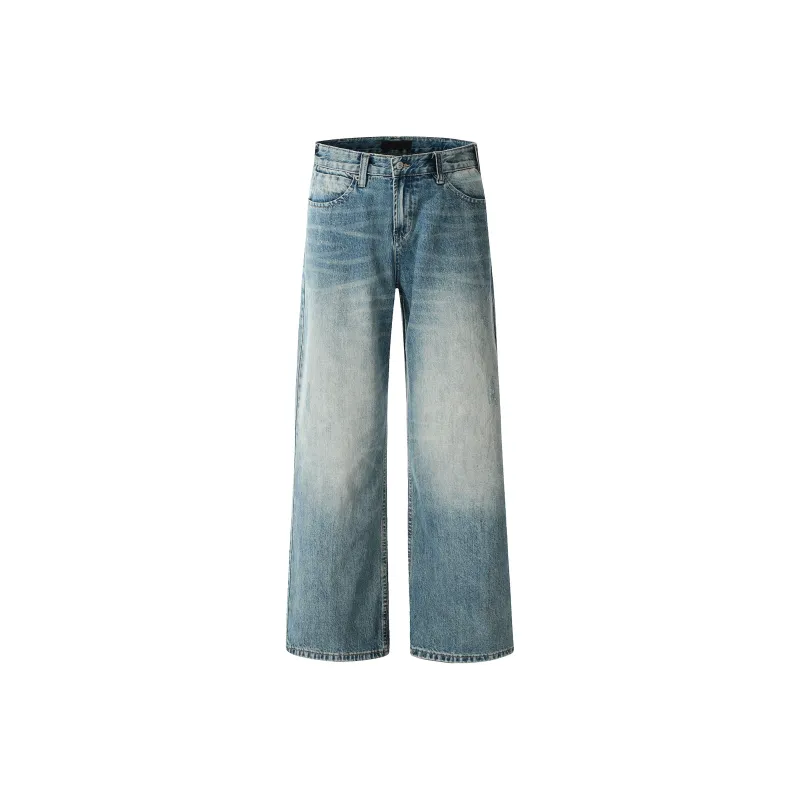 VINMUK Jeans Unisex Vintage Blue-0