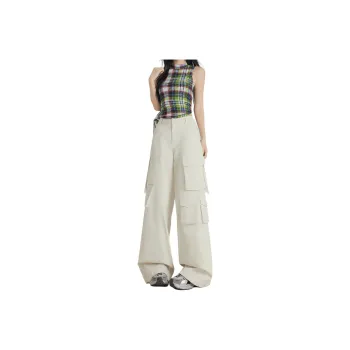 Rose Cargo Pants Women's Apricot