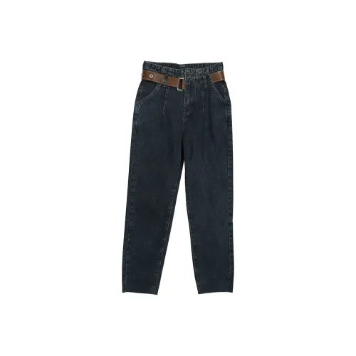 EOEI Jeans Women's Blue Gray