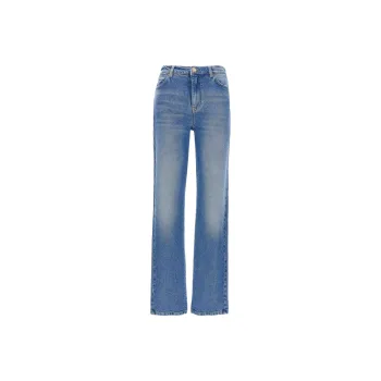 PINKO Roxanne Logo Patch Jeans