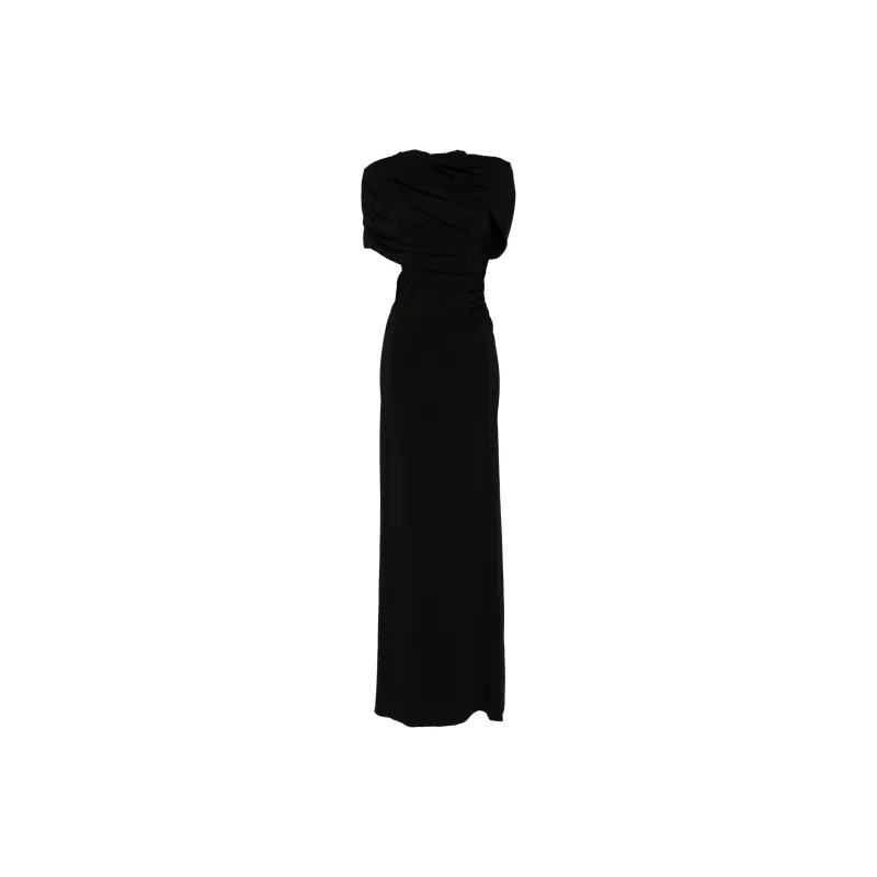 Stella McCartney Draped Zipped Midi Dress-0