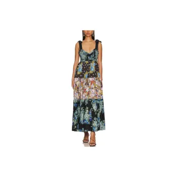 FREE PEOPLE Sleeveless Dress Women's Dark Blue