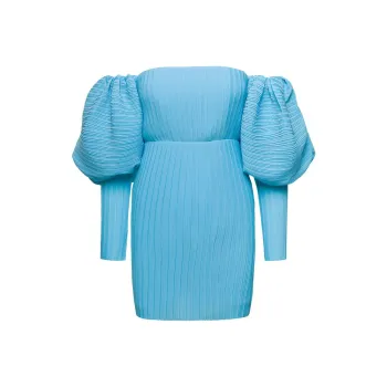 Solace London Skye Pleated Minidress