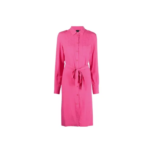 PINKO Long-Sleeved Dresses Women's Flamingo Pink