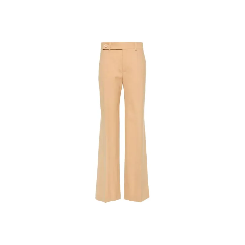Chloé Signature Straight Leg Pants-0