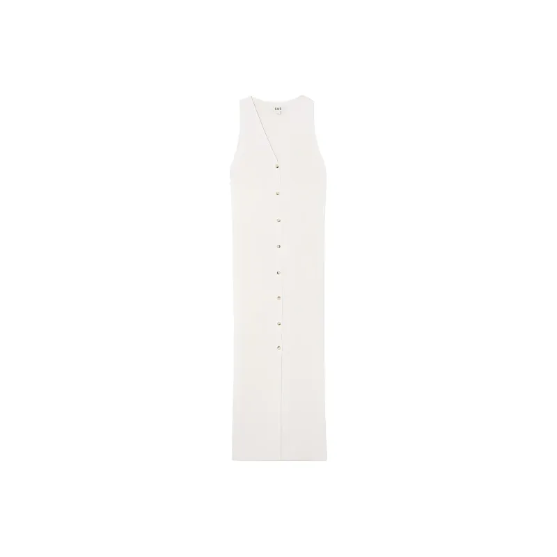 COS Sleeveless Dress Women's Ivory-0