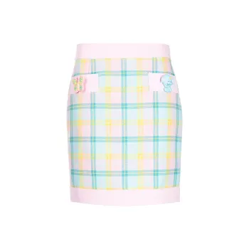 MOSCHINO Casual Short Skirts Women's Pink