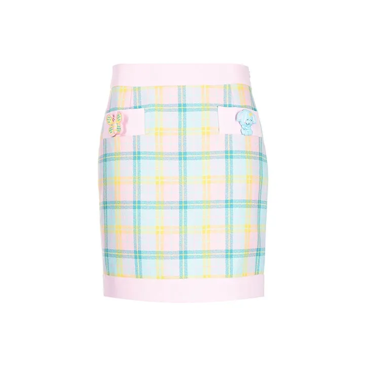 MOSCHINO Casual Short Skirts Women's Pink-0