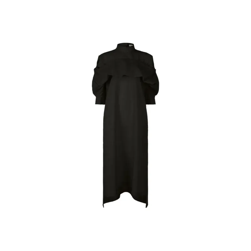 ISSEY MIYAKE Long-Sleeved Dresses Women's Black-0