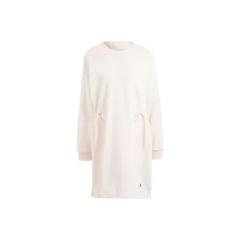 Adidas Long Sleeved Dresses Women's Beige