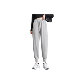 JEANSWEST Knitted Sweatpants Women's Texture Gray