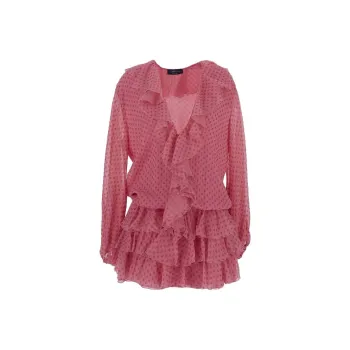 Blumarine Long Sleeved Dress Women's Pink