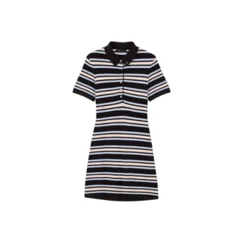 Maje Striped Mini Dress