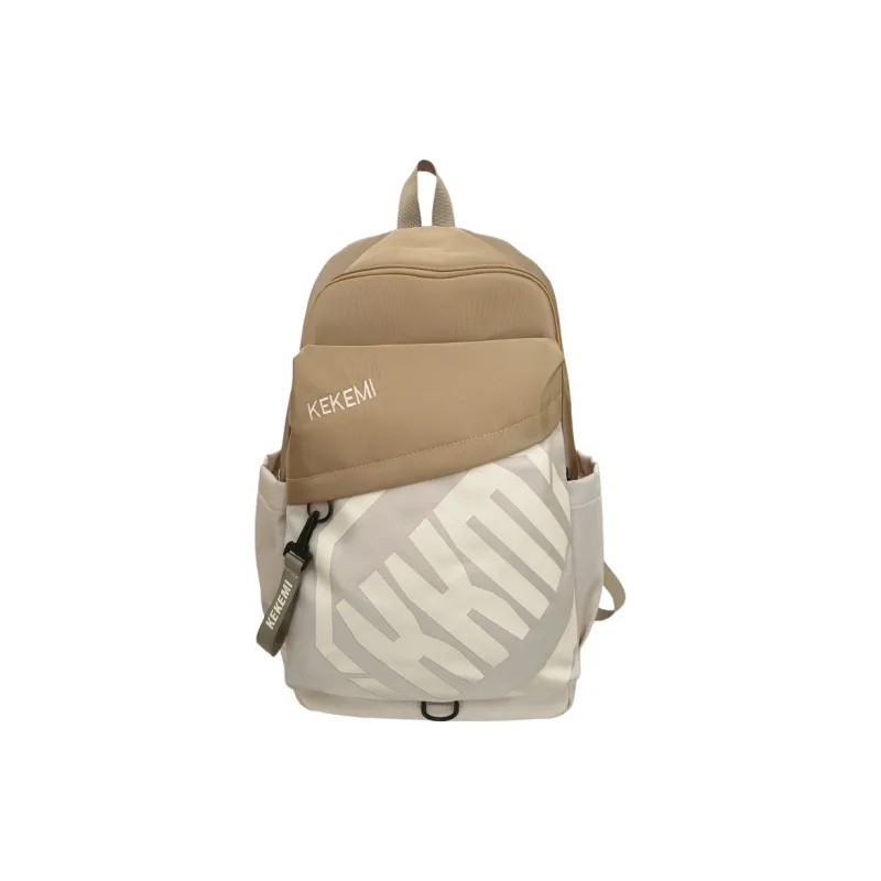 Single Warehouse Nylon Backpack Unisex Multicolor-6