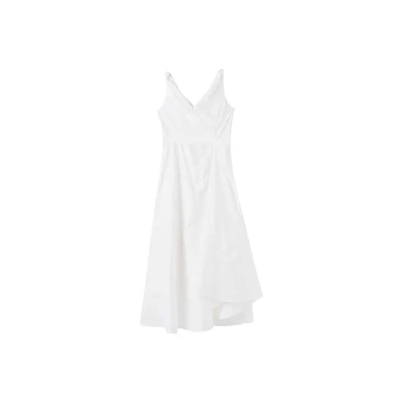 THE SEA LIFE Slip Dress Women's Cloud White-0