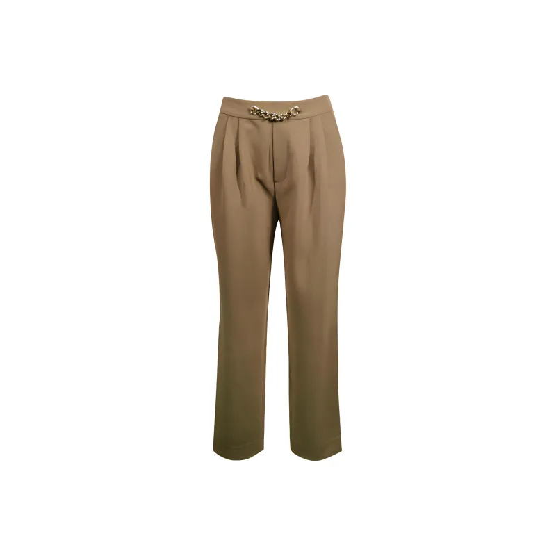 Blood Glitter Suit Trouser Women's Umber-0