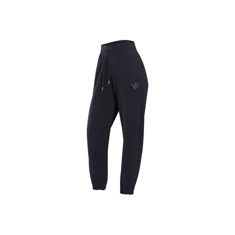 Nike Sportswear Phoenix Fleece OVERSIZE Knitted Sports Pants Women's Black-0
