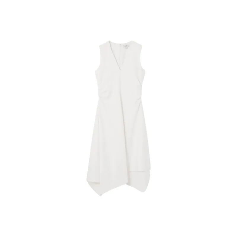 COS Sleeveless Dress Women's White-0