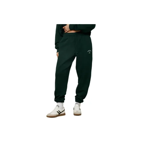 GYMSHARK PHYS ED GRAPHIC SWEATPANTS Knitted Sports Pants Women's Green