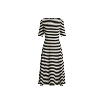 LAUREN RALPH LAUREN SS25 Short Sleeved Dress Women's Multicolor