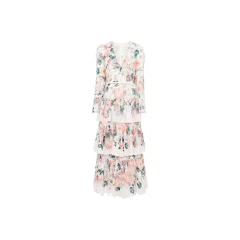 Zimmermann Acacia Tiered Maxi Dress
