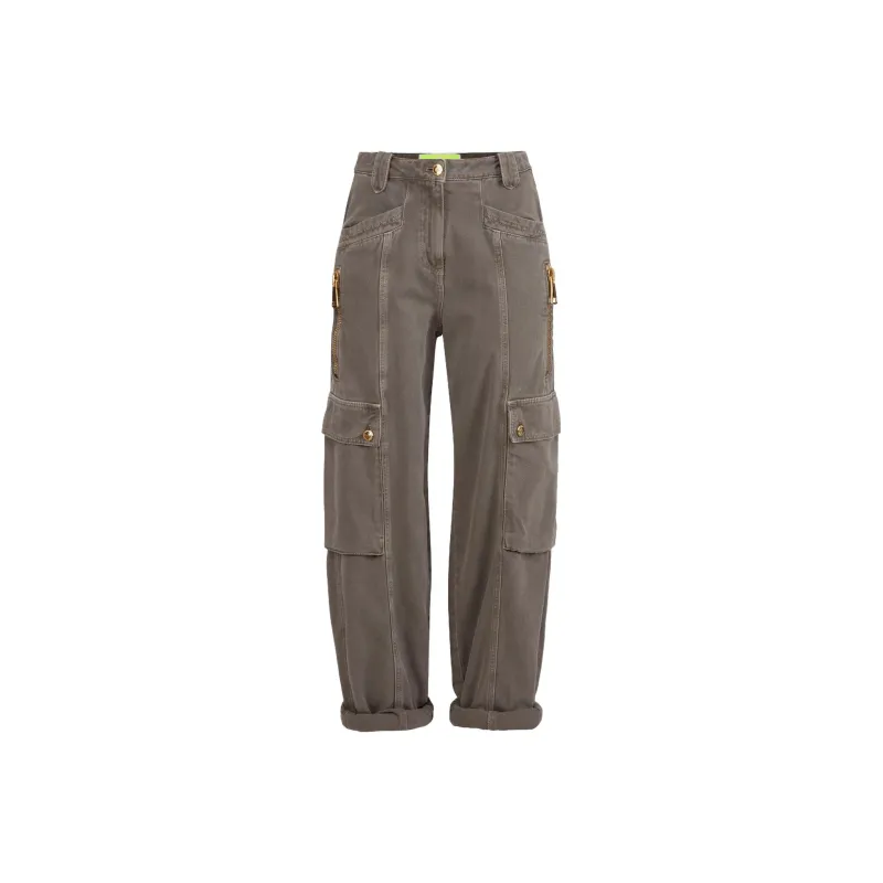 Elisabetta Franchi Jeans Women's Army Green-0
