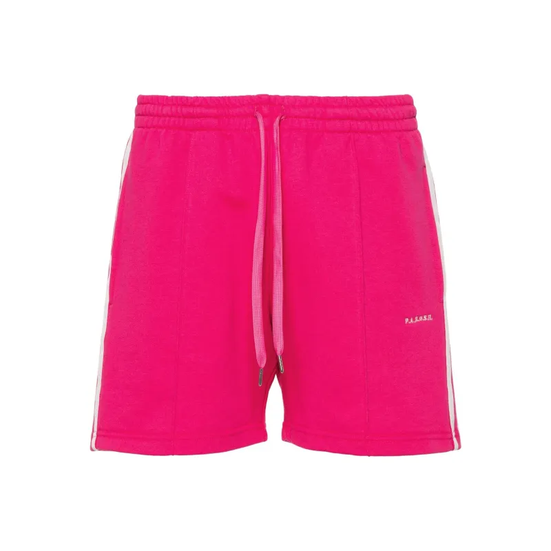 PAROSH Striped Jersey Shorts-0