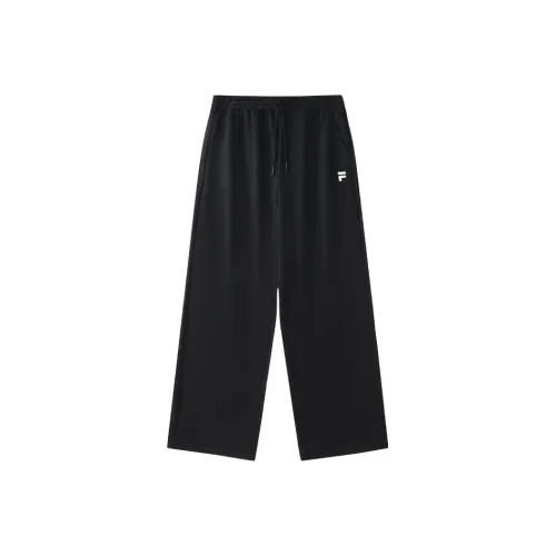 FILA FUSION LIFE Knitted Sweatpants Women's Jet Black BK
