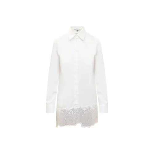 JW Poplin Long Sleeved Buttoned Shirt Dress