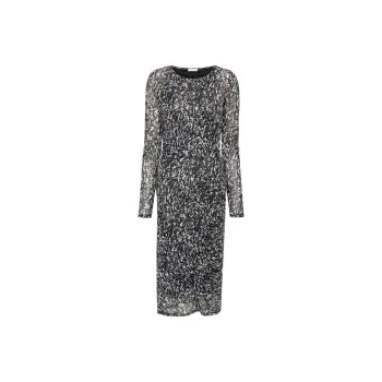 Patrizia Pepe Abstract print Midi Dress