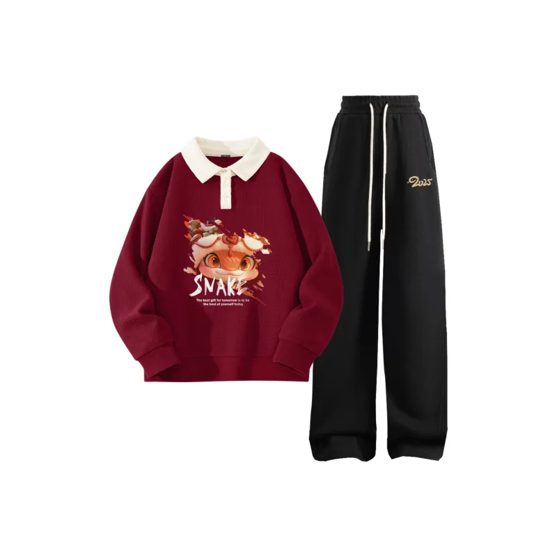 MINISO Sweatshirt Sets Women's-4