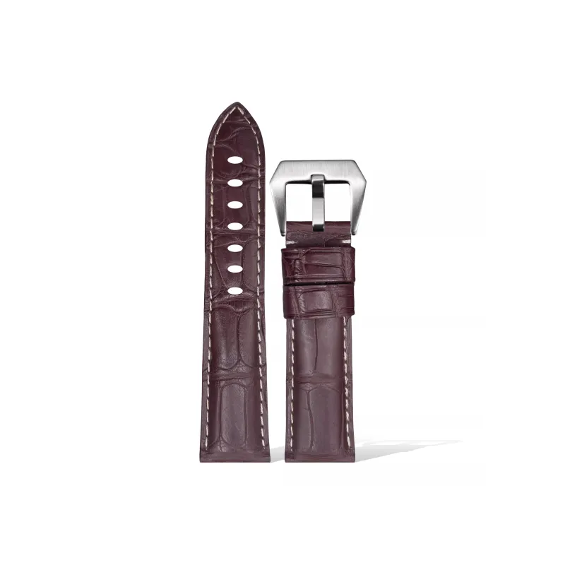Yuloran Watch Band Patek Philippe Compatibility Cowhide Leather Material-24