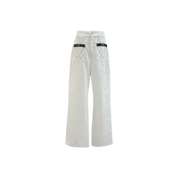 Icicofficial Jeans Women's White