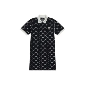 MLB New York Yankees SS24 Short Sleeved Dresses Women's Black