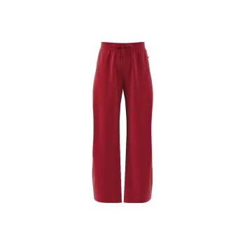 Adidas Knitted Sports Pants Women's Red
