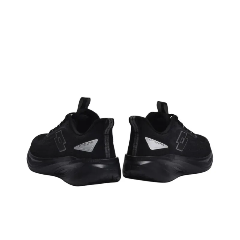 LOTTO Cushioning And Breathable Low Top Training For Long Distance Running And Sprinting Running Shoes Men's Black-2