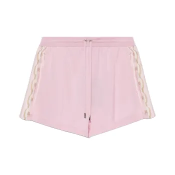 VERSACE Cain Printed Drawstring Shorts