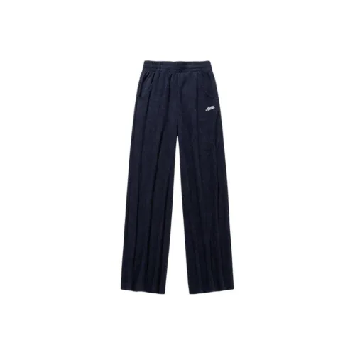 Anta Variety Training Collection Knitted Sweatpants Women's Legend Blue