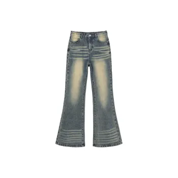 MEETLADY Jeans Women's Denim Blue