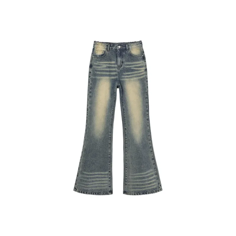 MEETLADY Jeans Women's Denim Blue-0