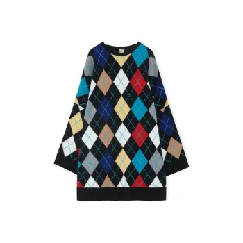 LOEWE Long Sleeved Dresses Women's Multicolor